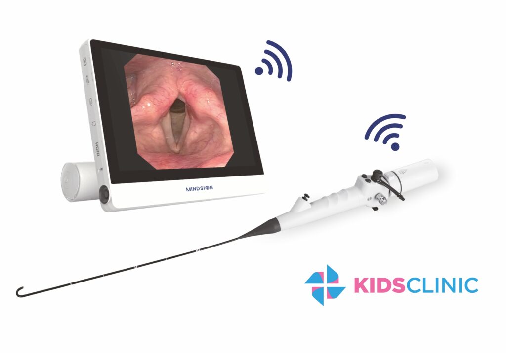 Videorhinolaryngoskop w klinice Kids Clinic czyli badania nosogardła kamerą cyfrową